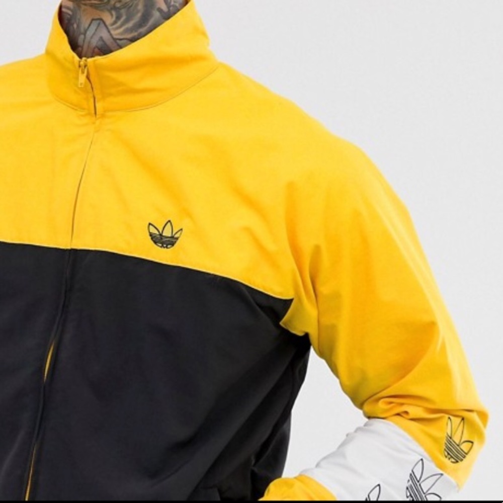 Retro Rare Adidas Tourney Warm-Up Track Jacket